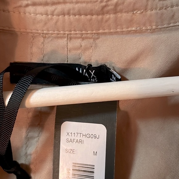 🆕🎖️Max Jeans army lightweight cropped jacket size M utility jacket - Picture 7 of 13